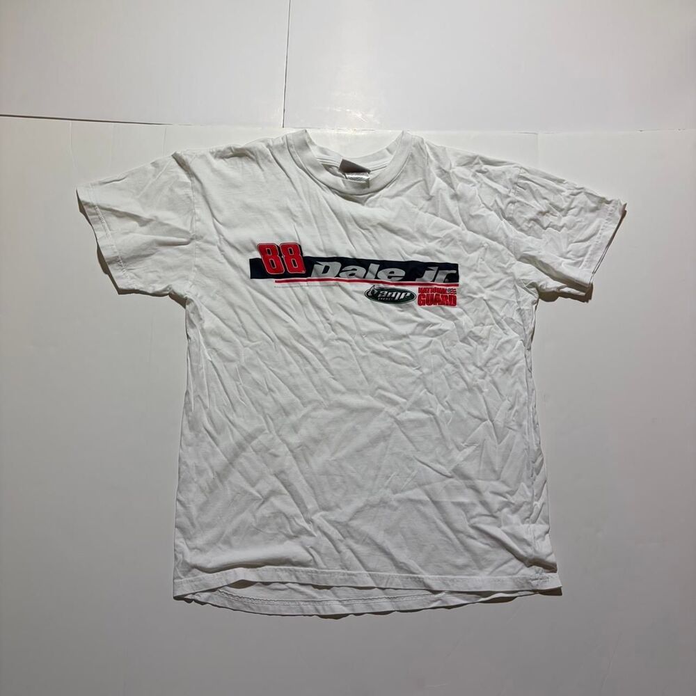 Nascar Men's White T-shirt